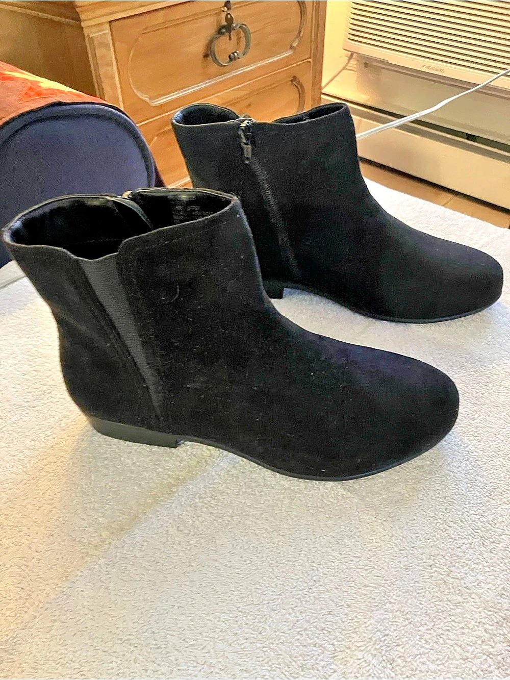 Black Ankle Boots Like New